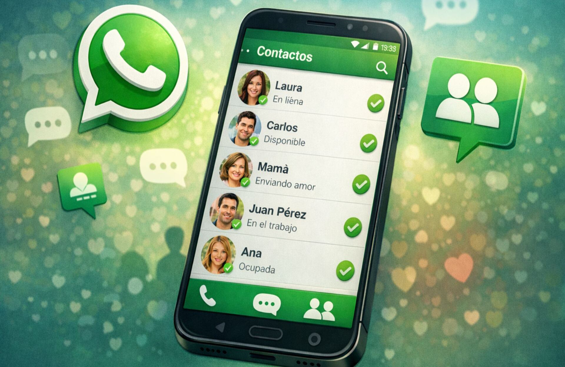 Algunos contactos pueden permanecer almacenados directamente en la ‘app’, incluso después de haber sido eliminados.