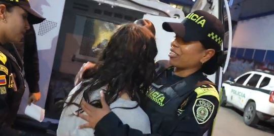 La menor fue trasladada a un Centro Zonal del Instituto Colombiano de Bienestar Familiar