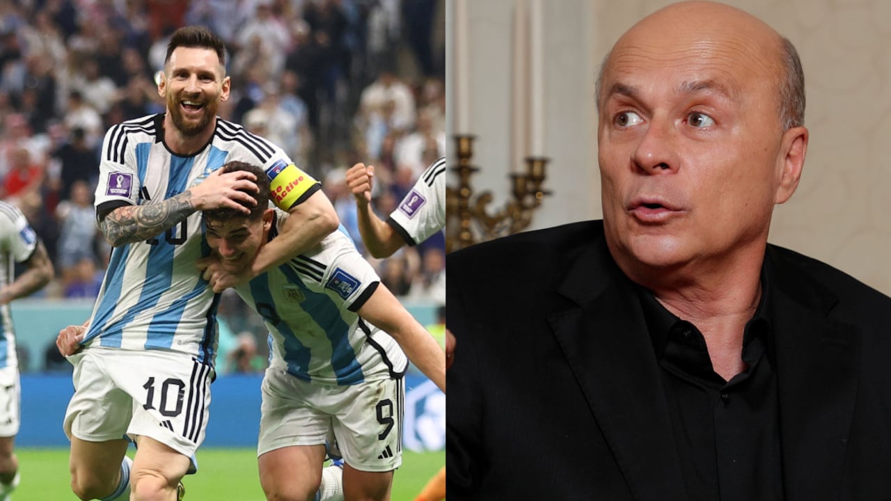 Vélez se despachó en elogios para Julián Álvarez, el número 9 de Argentina.