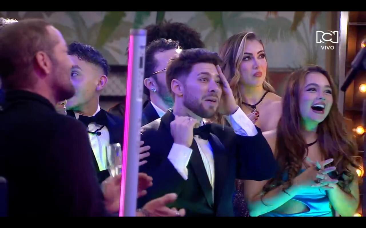 Melfi en la fiesta de La casa de los famosos