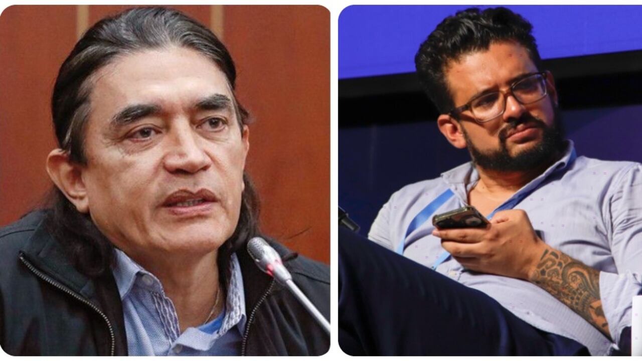 Gustavo Bolívar e Inti Asprilla.