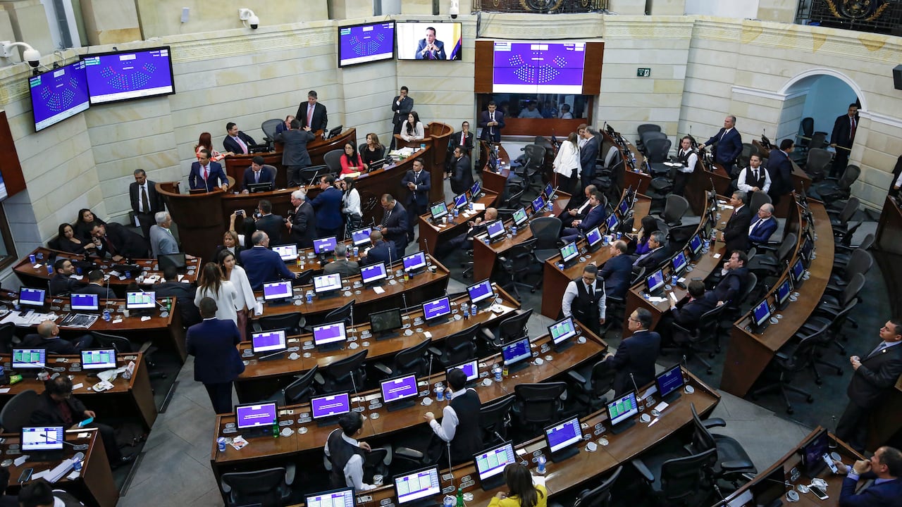 Plenaria del Senado, el recinto que cuidó doña Leo durante 42 años. Foto: Guillermo Torres / SEMANA