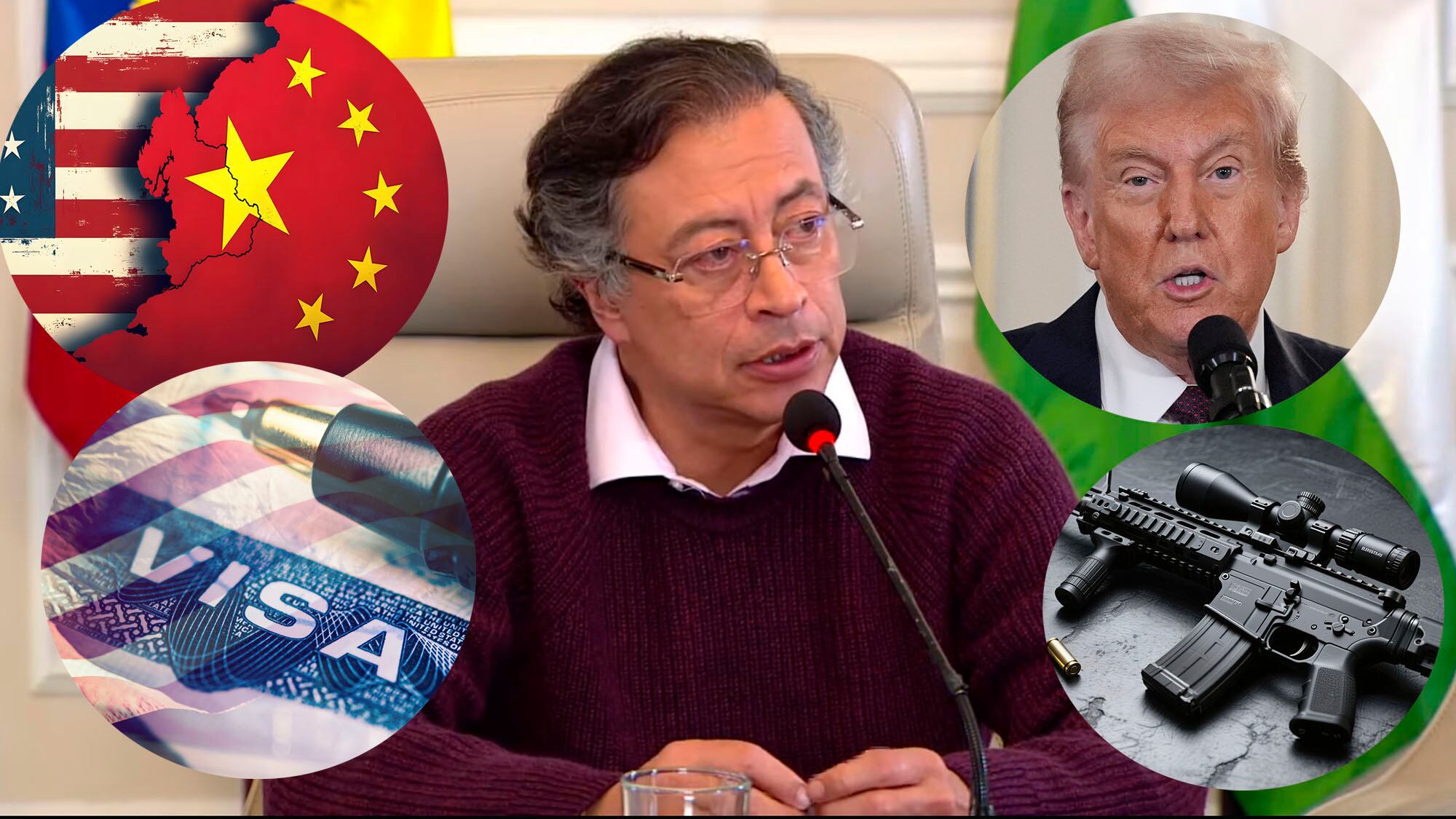 Gustavo Petro concejo de ministro 29 septiembre 2025 Donald Trump, armas China