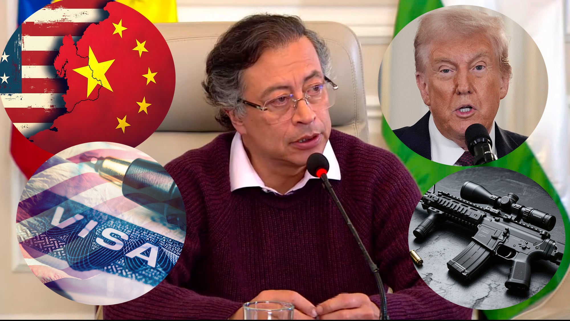 Gustavo Petro concejo de ministro 29 septiembre 2025 Donald Trump, armas China