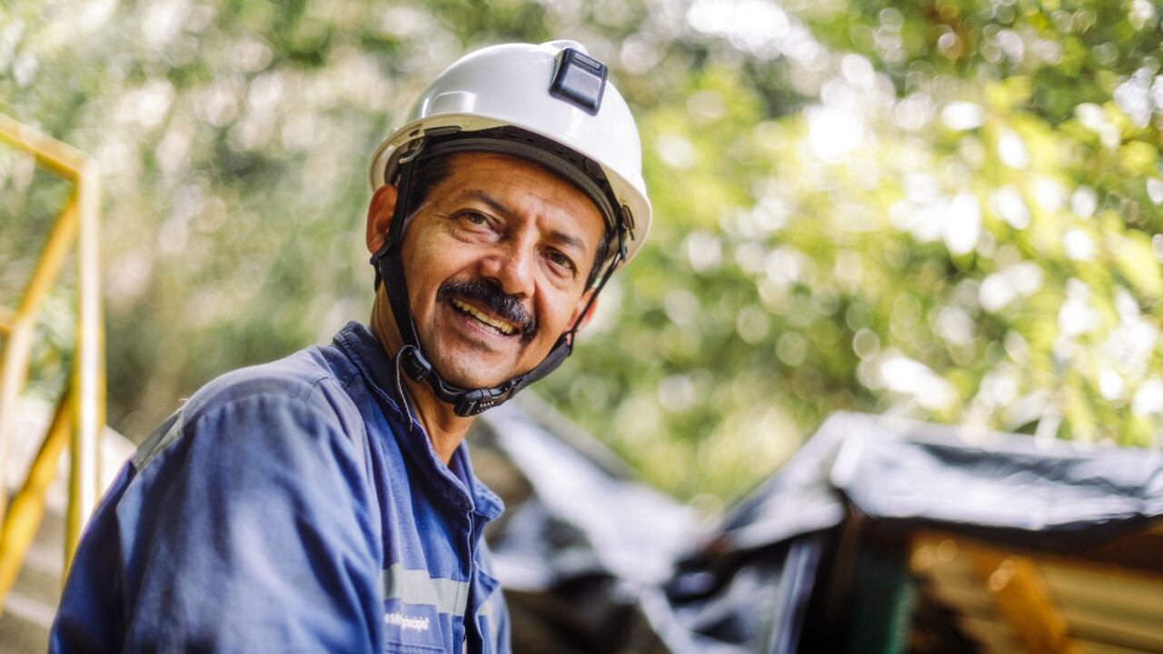 Trabajador del sector minero, imagen de referencia