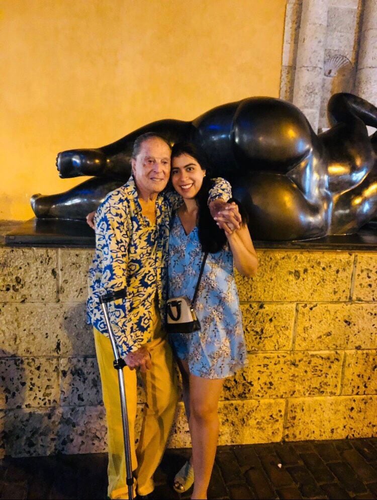 Jaime Ostos y Catalina Ariza Lafaurie en Cartagena