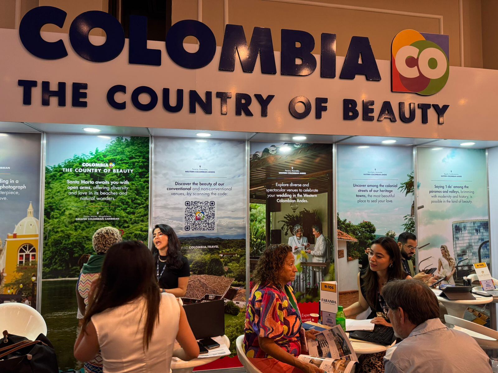 Colombia vende al país como destino de bodas.