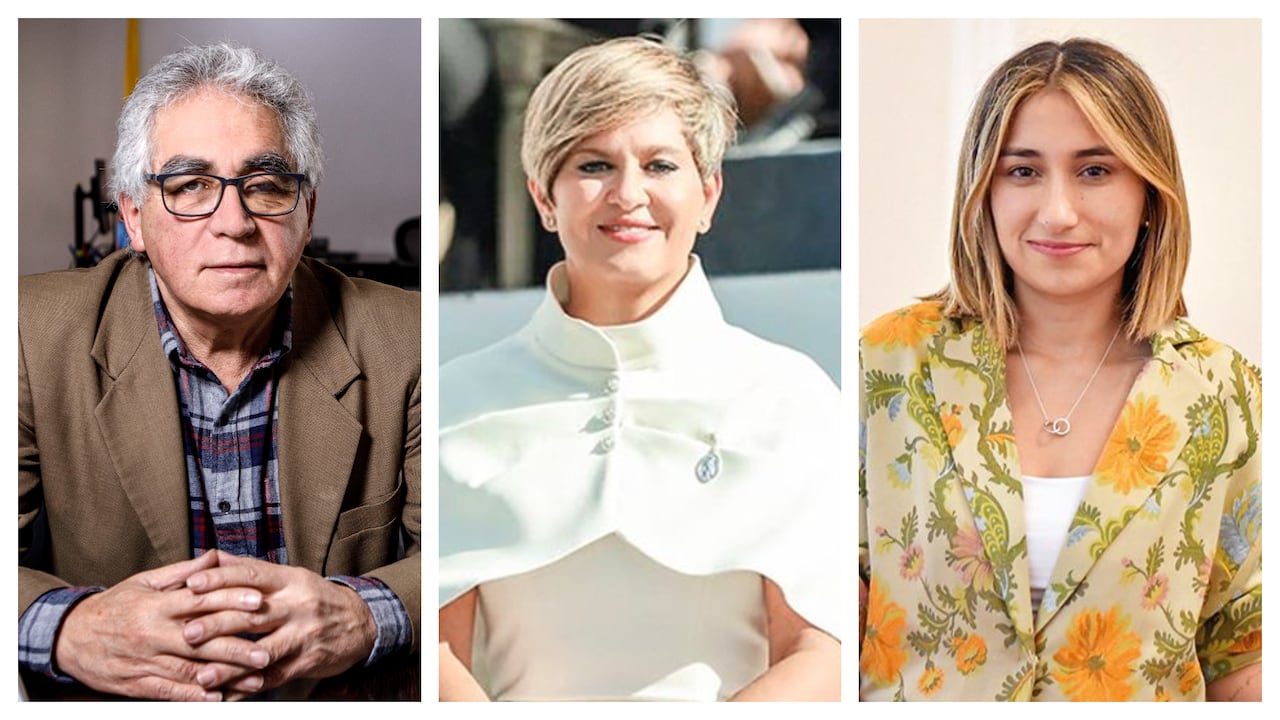 Augusto Rodríguez, Verónica Alcocer y Laura Sarabia.