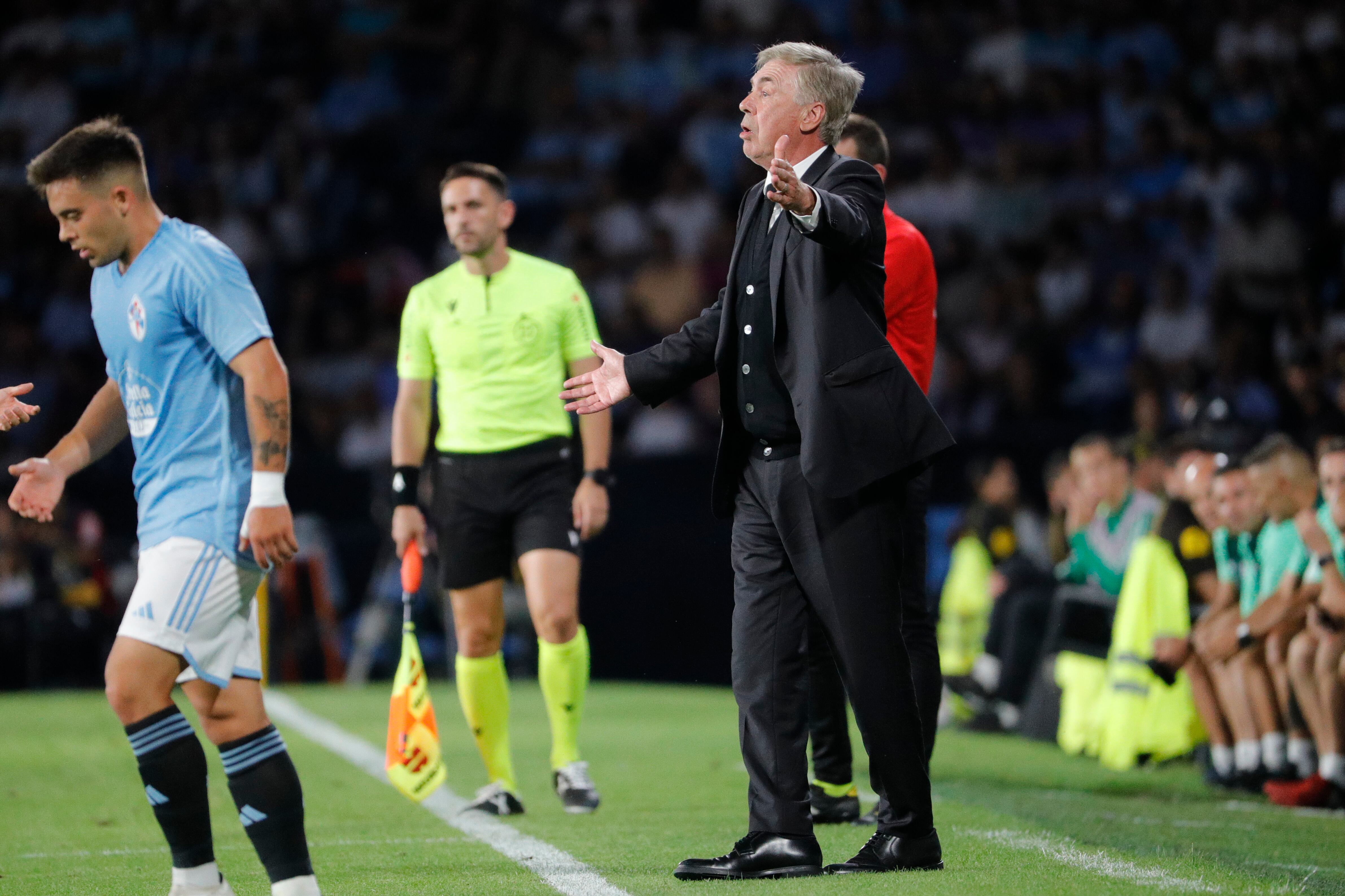 Carlo Ancelotti, DT del Real Madrid.
