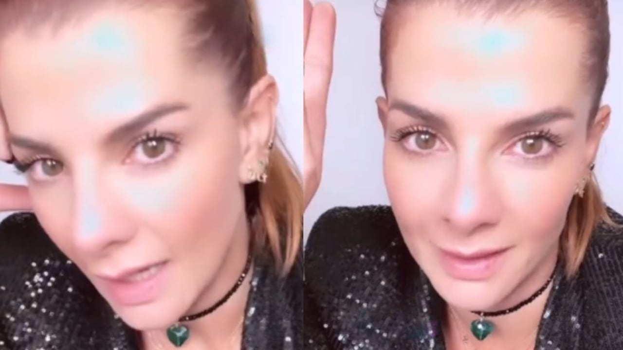 La presentadora publicó un inesperado video en el que agregó un detalle para hacer una corrección.