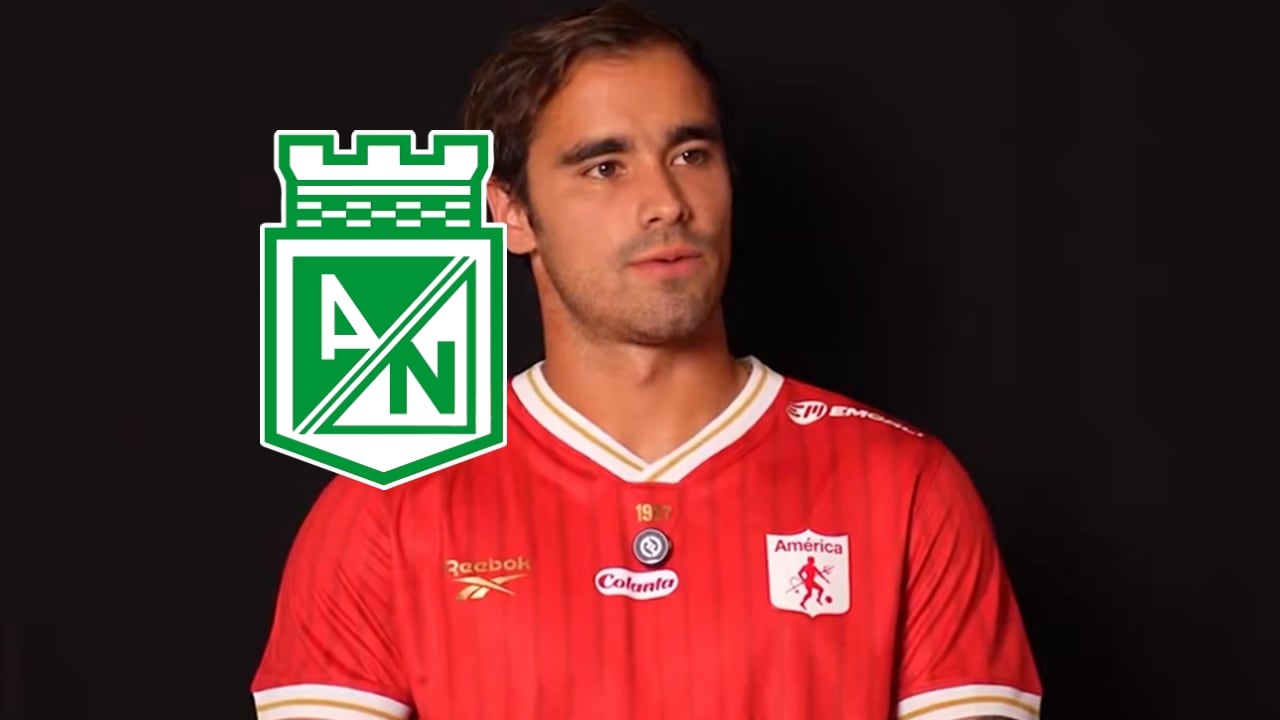 Tomás Ángel presentado en América de Cali / Escudo de Nacional.