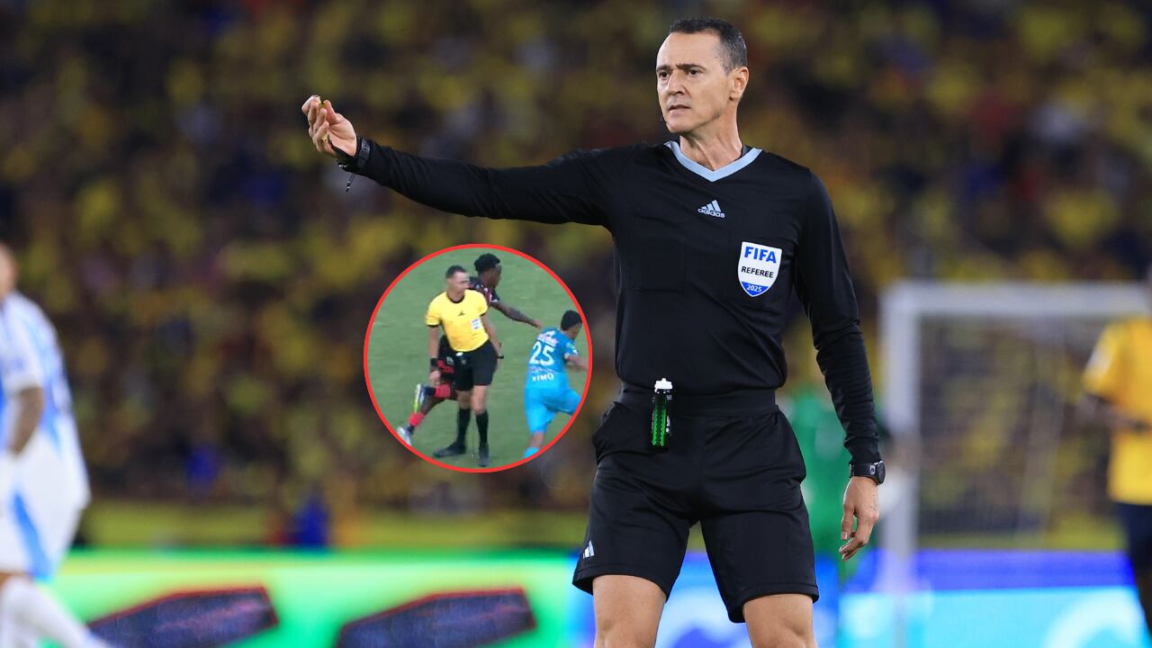 Momento de la lesión de Wilmar Roldán que lo sacaría de cuadrangulares.