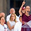 Claudia Sheinbaum, candidata del partido Morena, de izquierda. Es la elegida por Andrés Manuel López Obrador para continuar su legado.