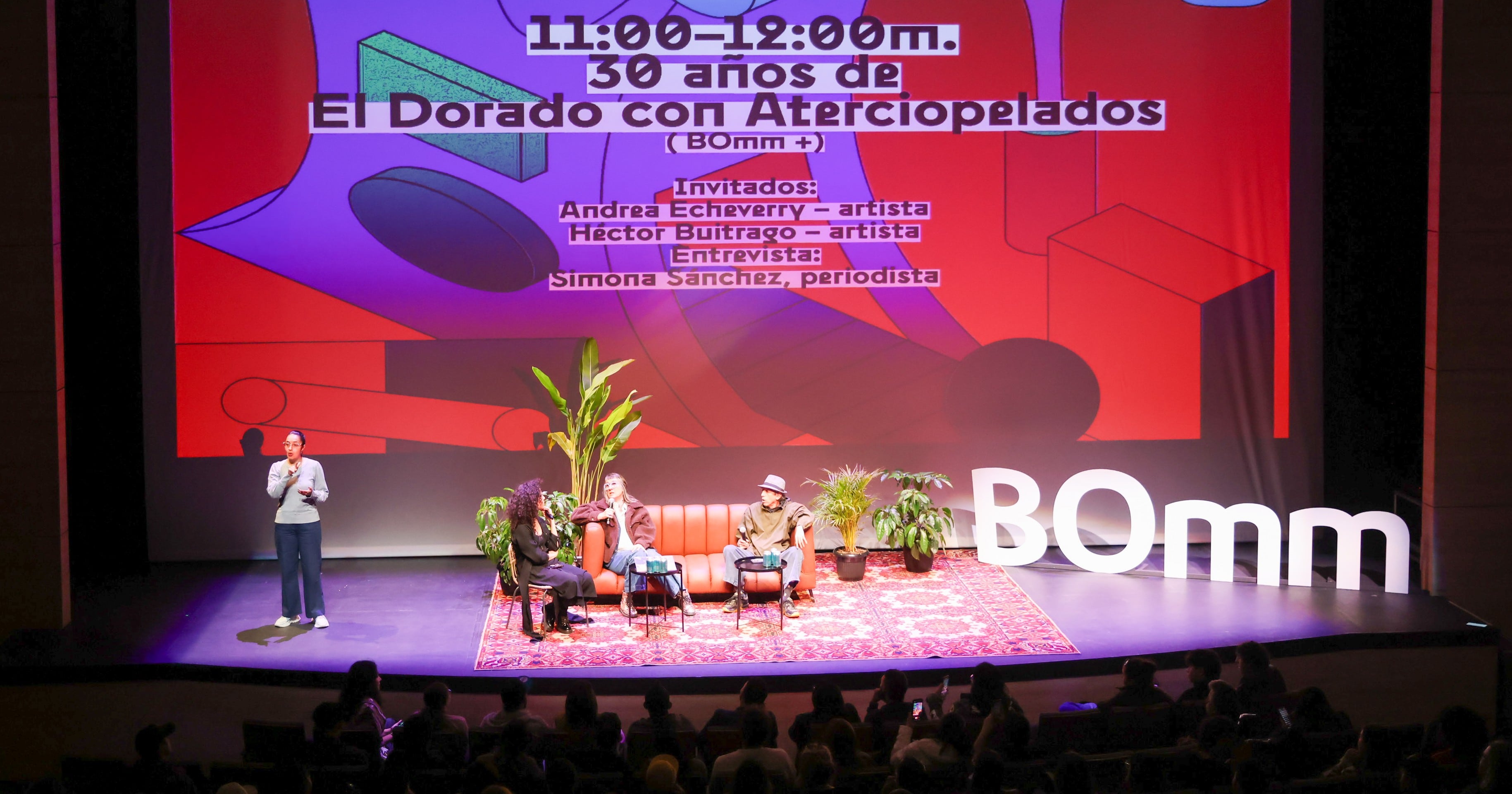 Así se vio la charla de '30 Años del Dorado con Atercipelados'.