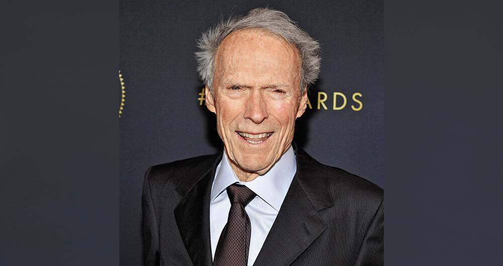 El actor ganador del Óscar Clint Eastwood.