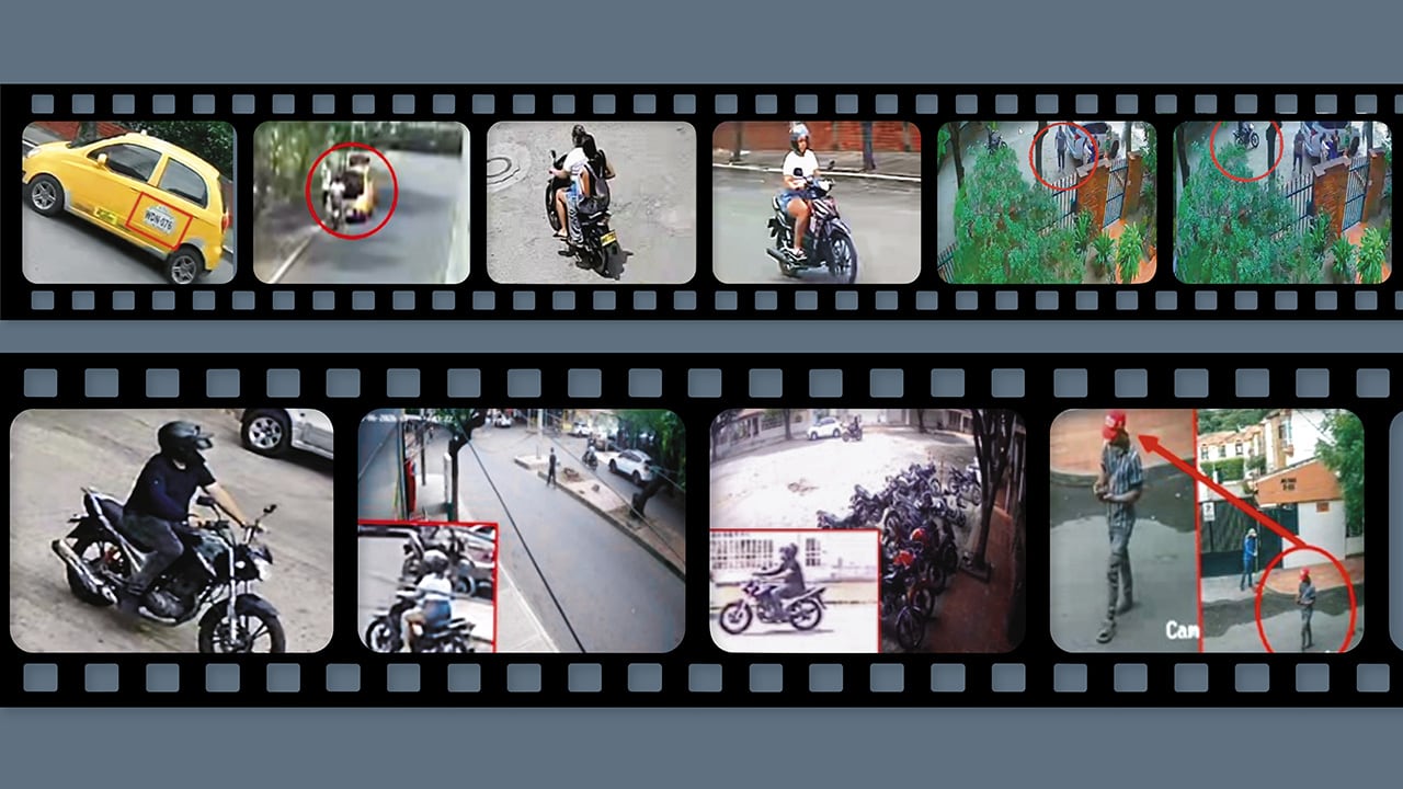 Los investigadores revisaron más de 400 horas de videos de seguridad y 1.200 fotogramas.