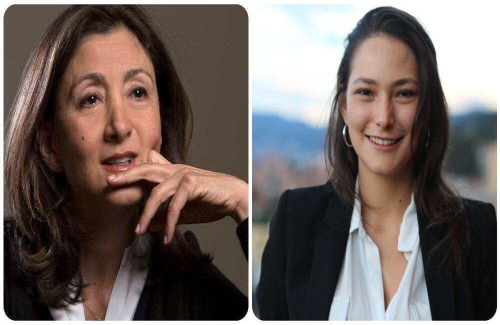 Ingrid Betancourt y Anastasia Rubio, su sobrina.