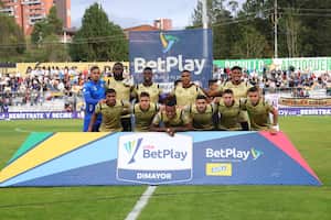 Imagen del partido entre Águilas Doradas y Deportes Tolima por la fecha 2 del cuadrangular del Grupo A del segundo semestre de la Liga colombiana 2023.