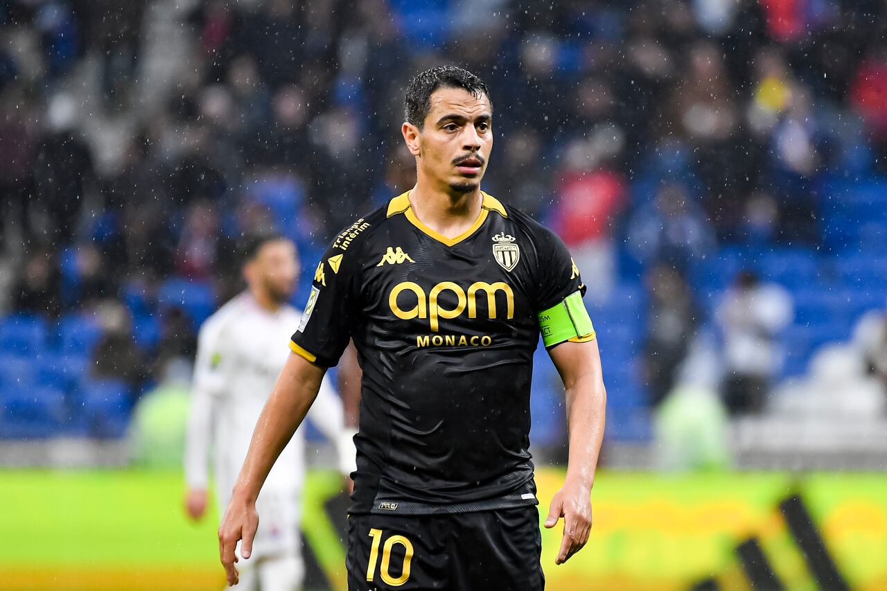 Ben Yedder con los colores de su último club, el Mónaco.