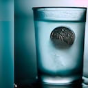 Existe un truco con un vaso de agua congelada y una moneda en su interior para comprobar el estado de un congelador.