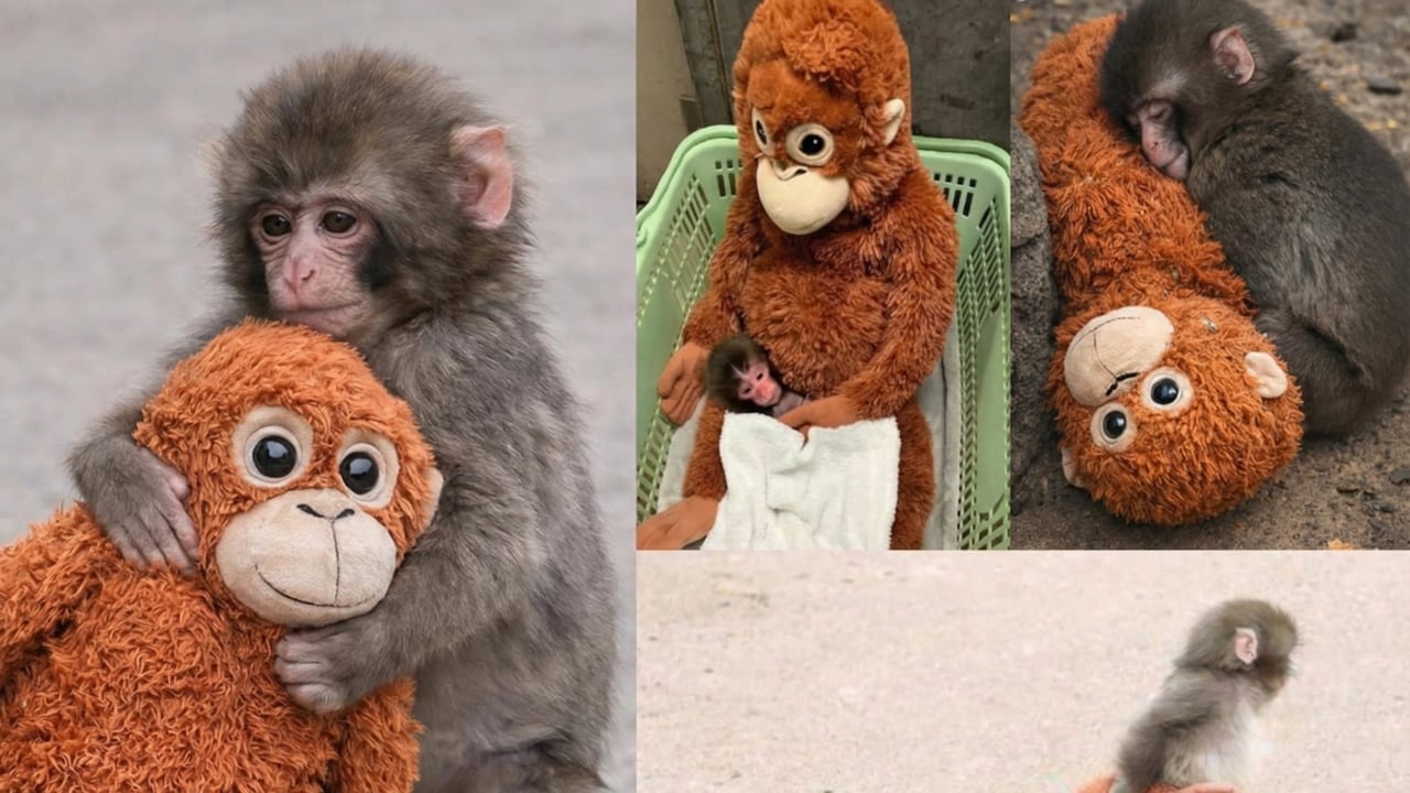 Puch el macaco que tiene un mono de felpa por madre - (@animetrends) API