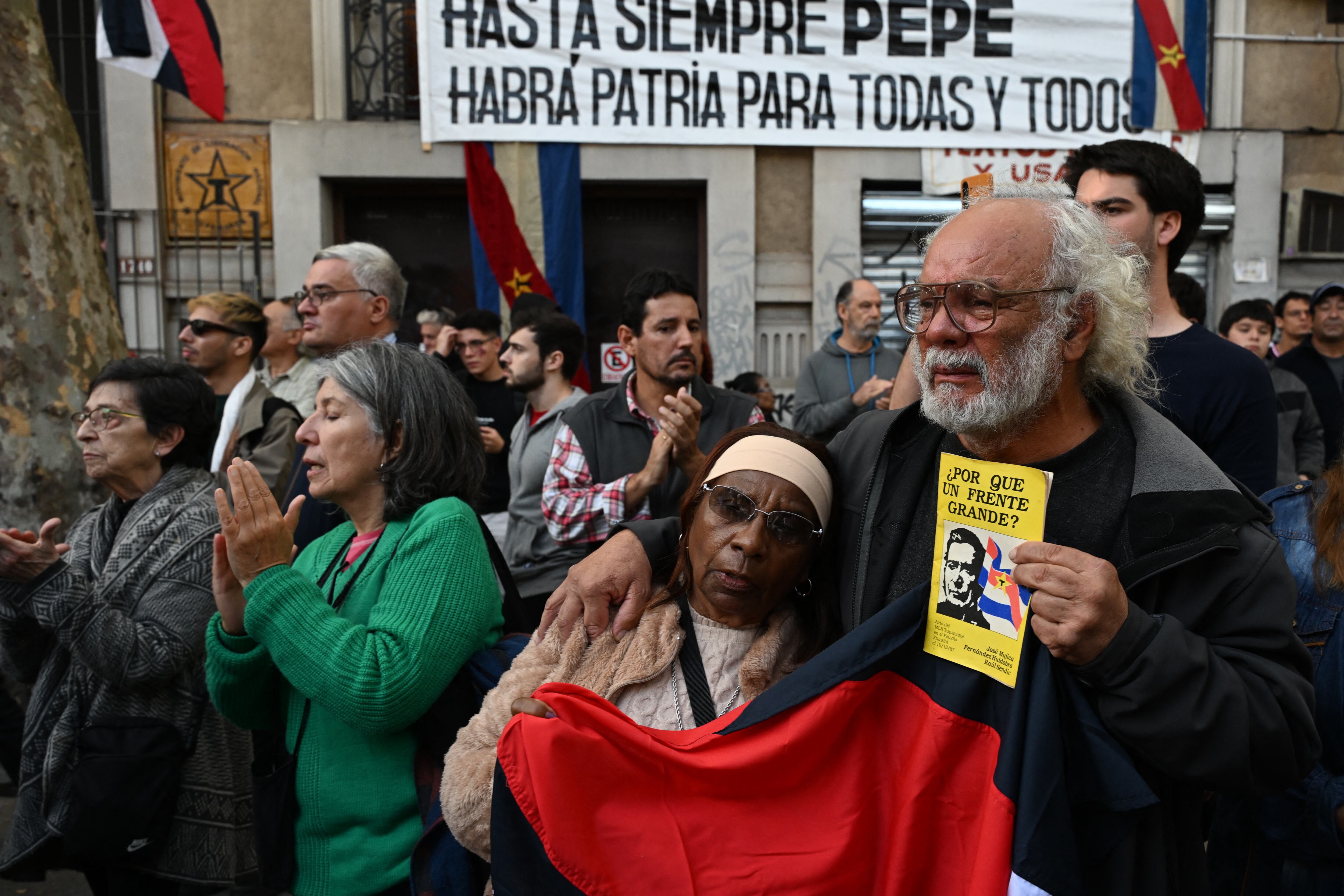 Despedida de Pepe Mujica en Montevideo