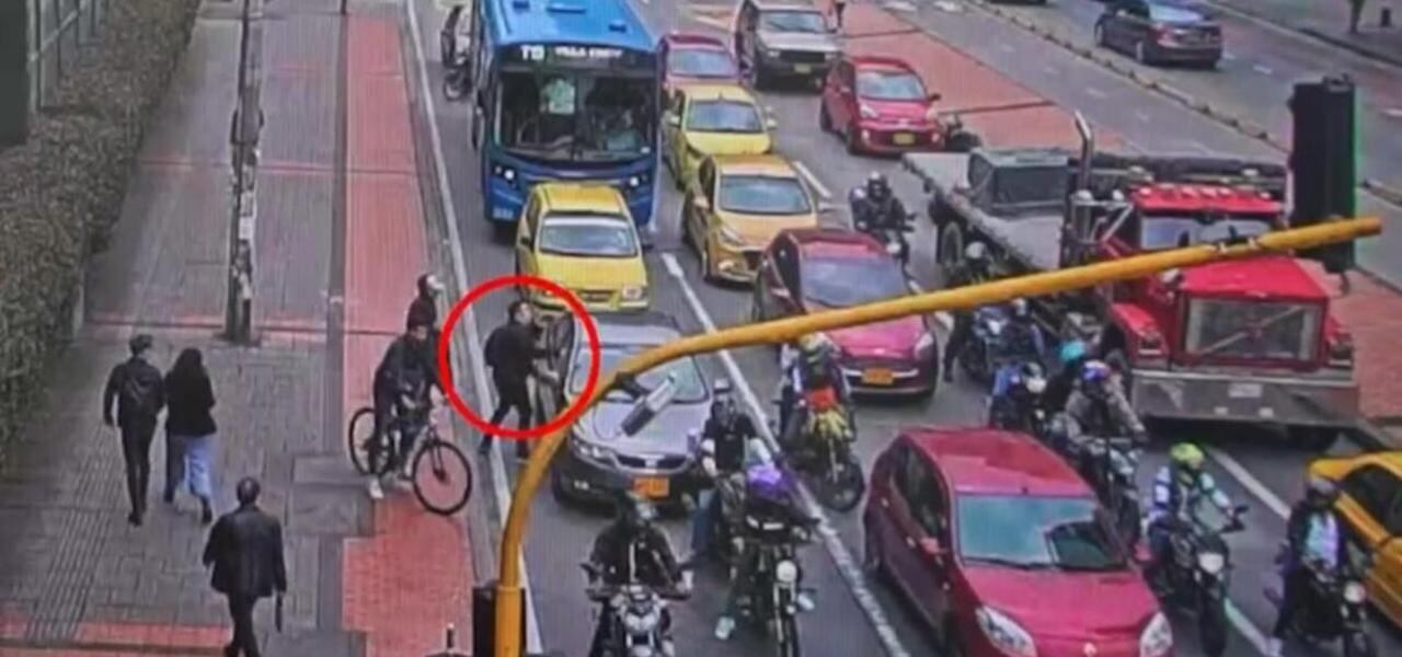 Robo frustrado en KFC