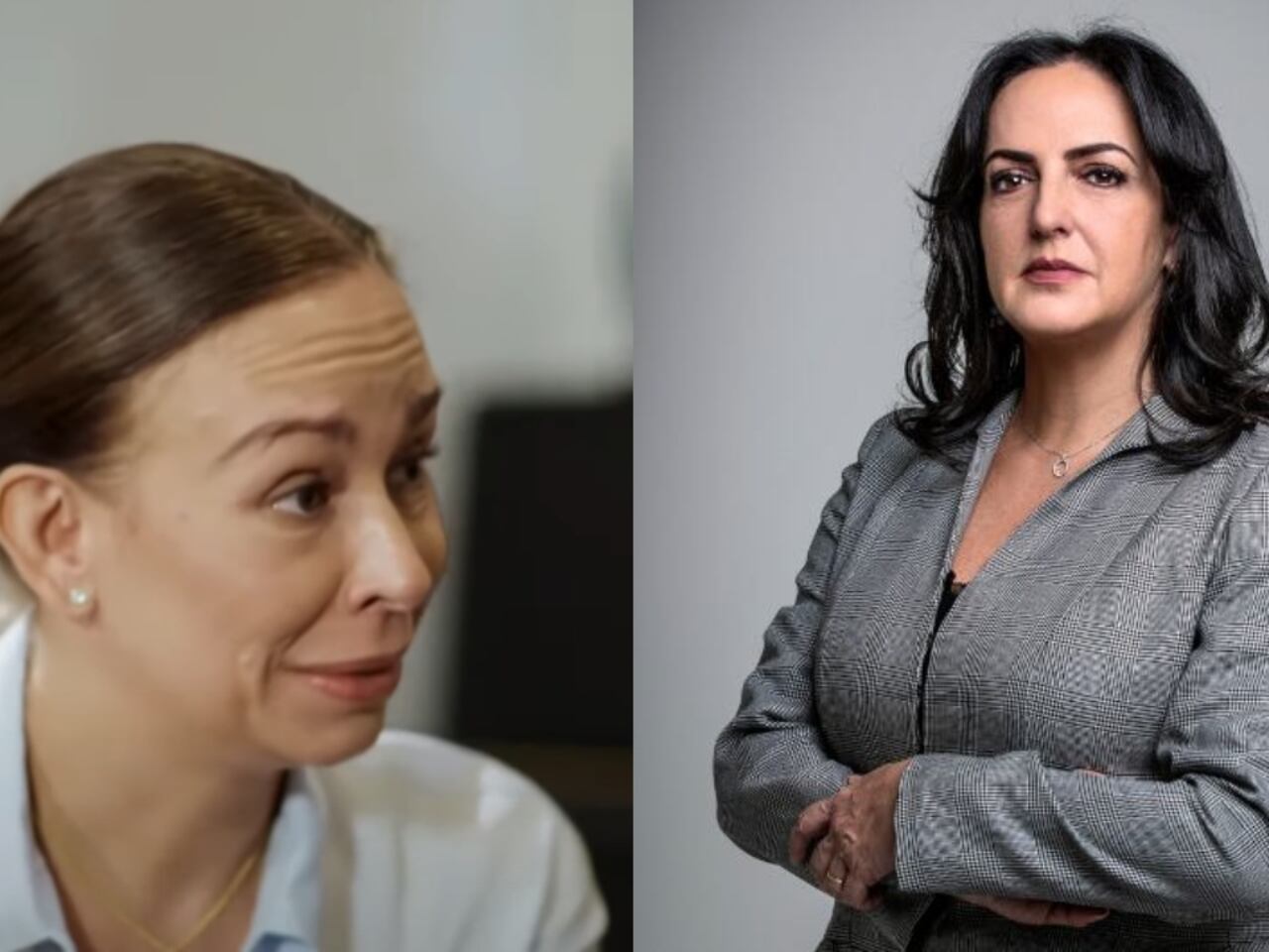 Esposa de Miguel Uribe asegura que María Fernanda Cabal intentó grabarla con un micrófono en el velorio: “Me mira y me amenaza” - Semana