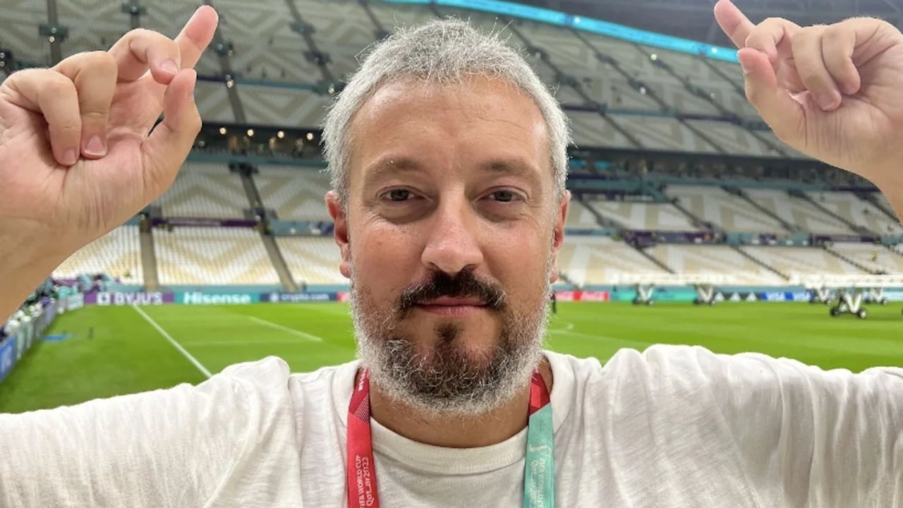 El periodista argentino Pablo Carrozza