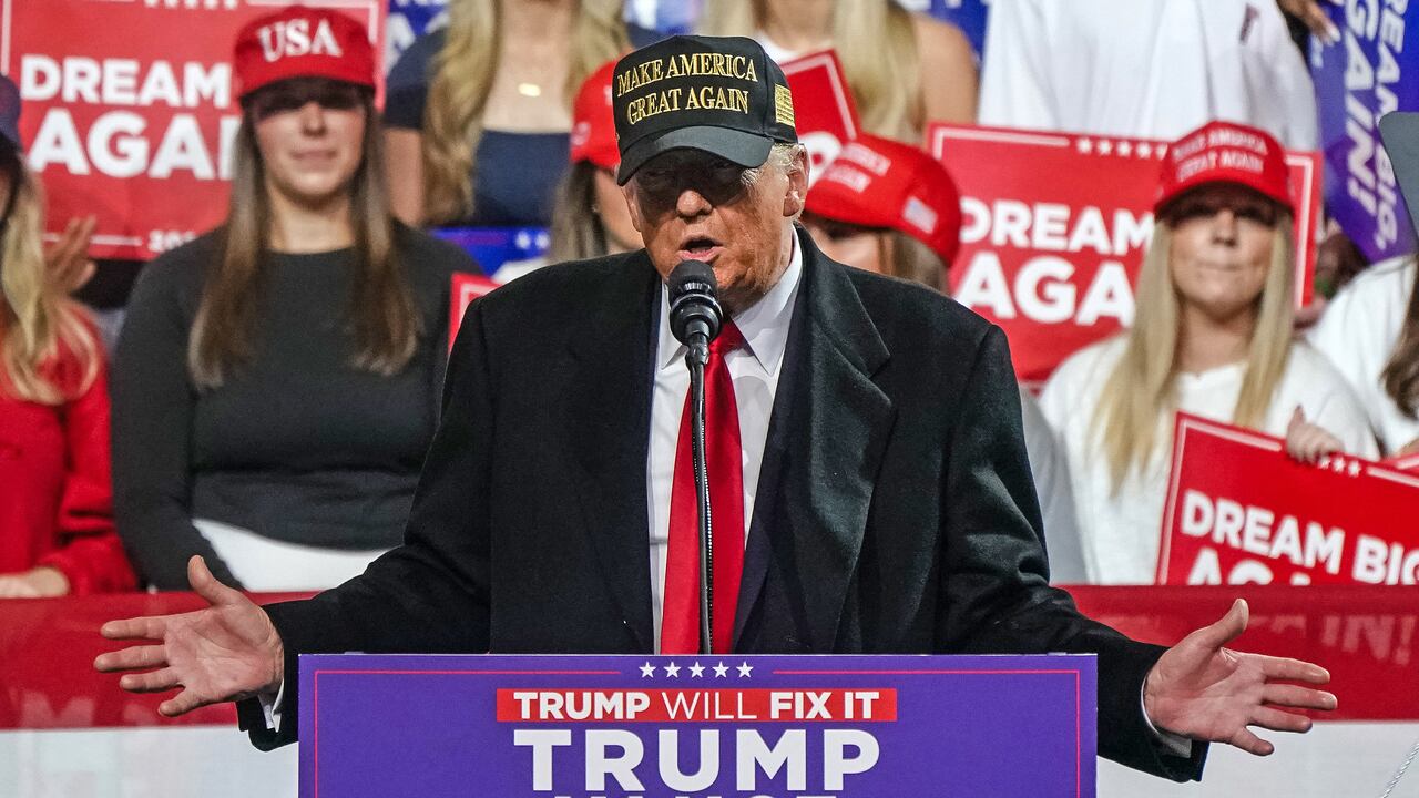 Donald Trump, presidente de los Estados Unidos.