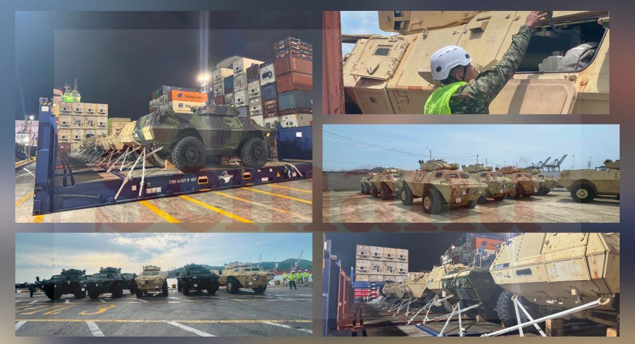 SEMANA obtuvo las imágenes de la llegada de los vehículos de los Estados Unidos que fueron entregados al Ejército. La gestión se hizo en el gobierno Duque.