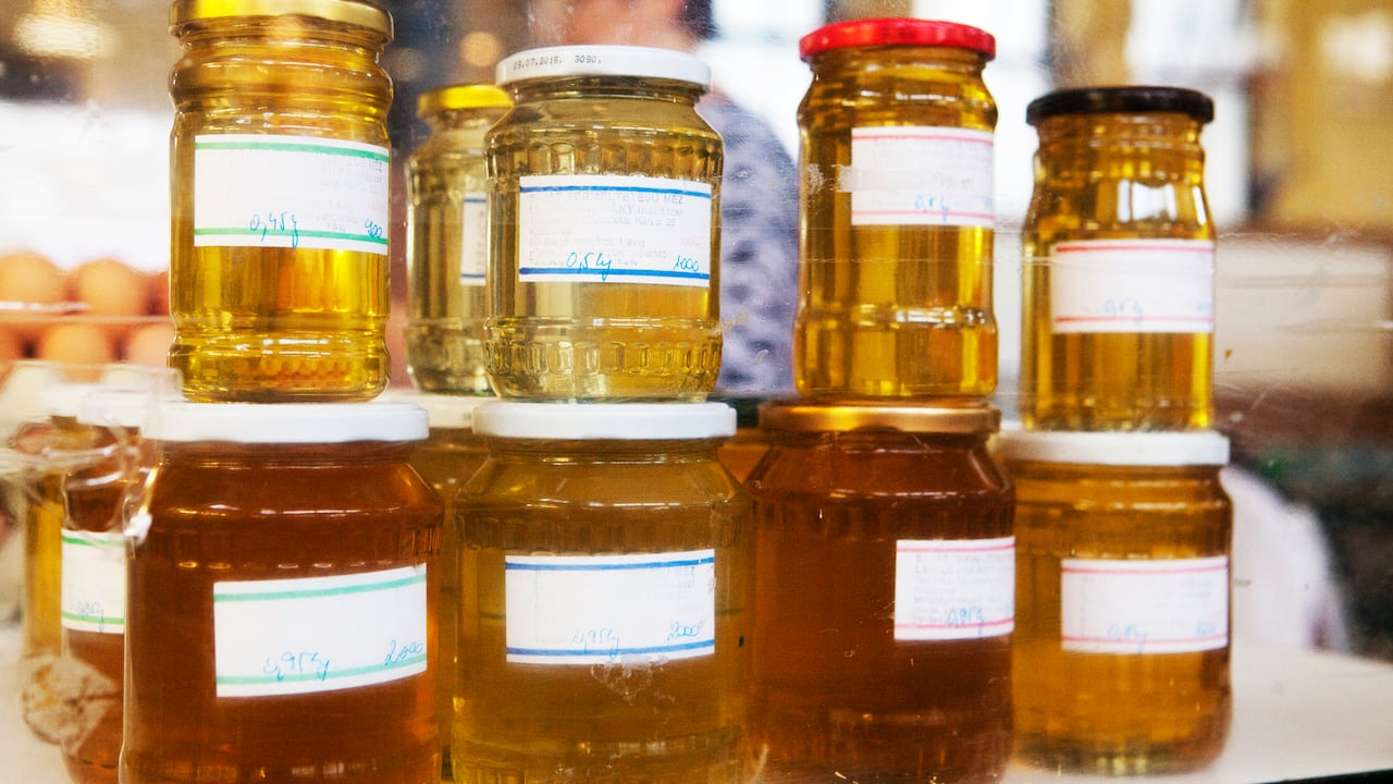 Foto de referencia sobre miel