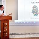 Oscar Uriza Pérez, director del IPCC, en el Acto de apertura de la convocatoria Co Crea.