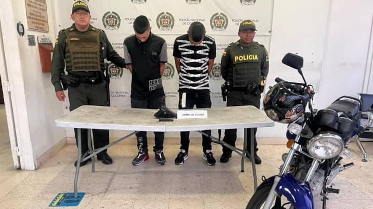 Este delincuente fue capturado junto a su cómplice.