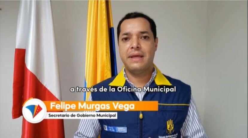 Secretario de Gobierno, Felipe Murgas.