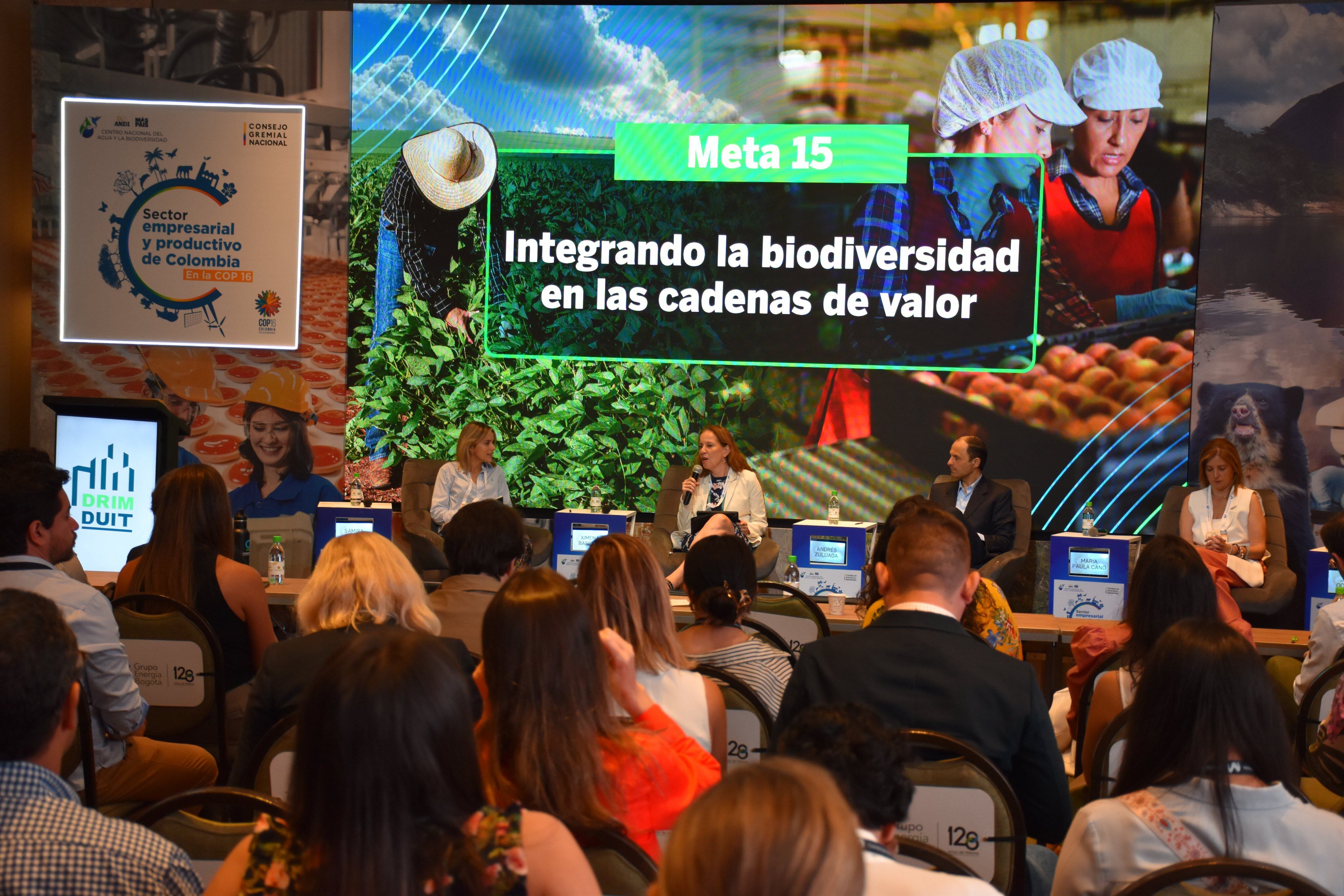 Andi lanza programa en la COP