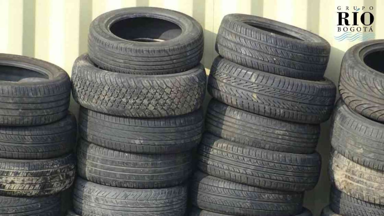 En el país, las llantas son consideradas como un residuo especial, por lo que requieren un manejo diferencial. Foto: Secretaría Distrital de Ambiente.
