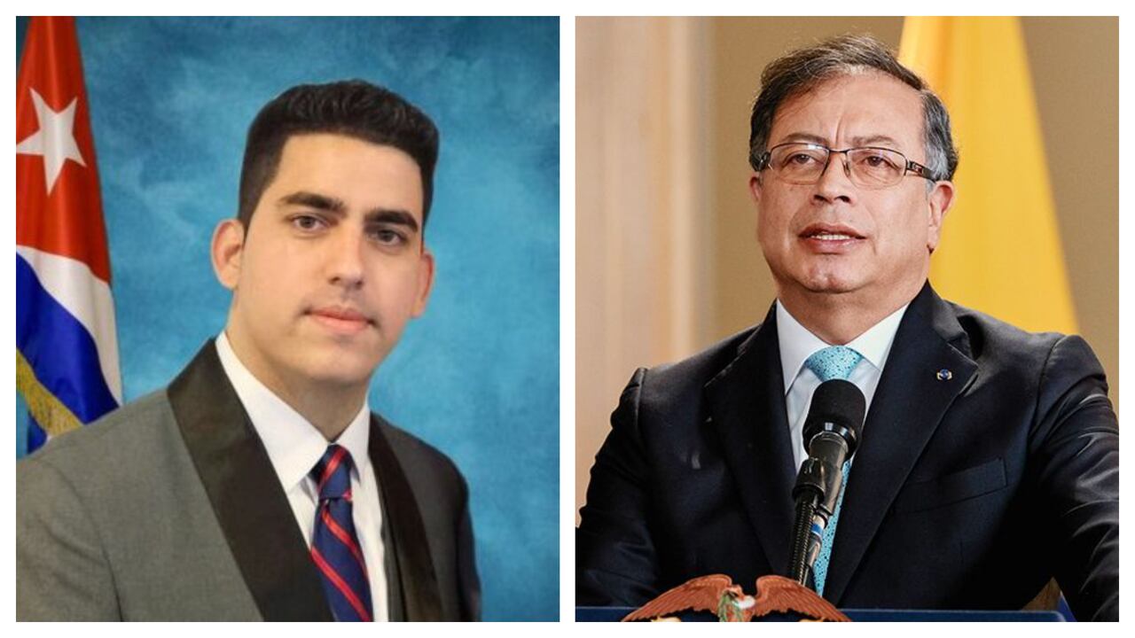 El activista cubano Félix Llenera criticó al presidente Gustavo Petro.