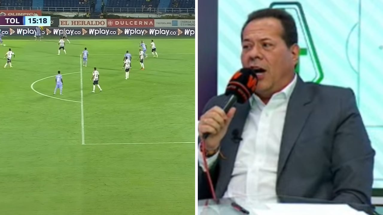 Javier Fernández, confundió al Medellín con el Deportes Tolima.