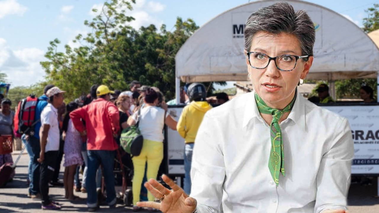 A Claudia López le llovieron las críticas por su discurso en contra de los venezolanos.