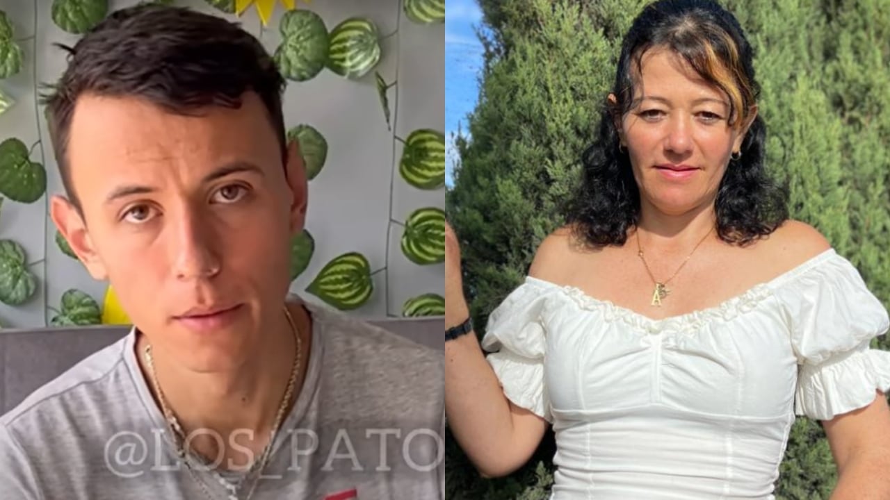 Andrés Ortiz y Yeni Ariza.