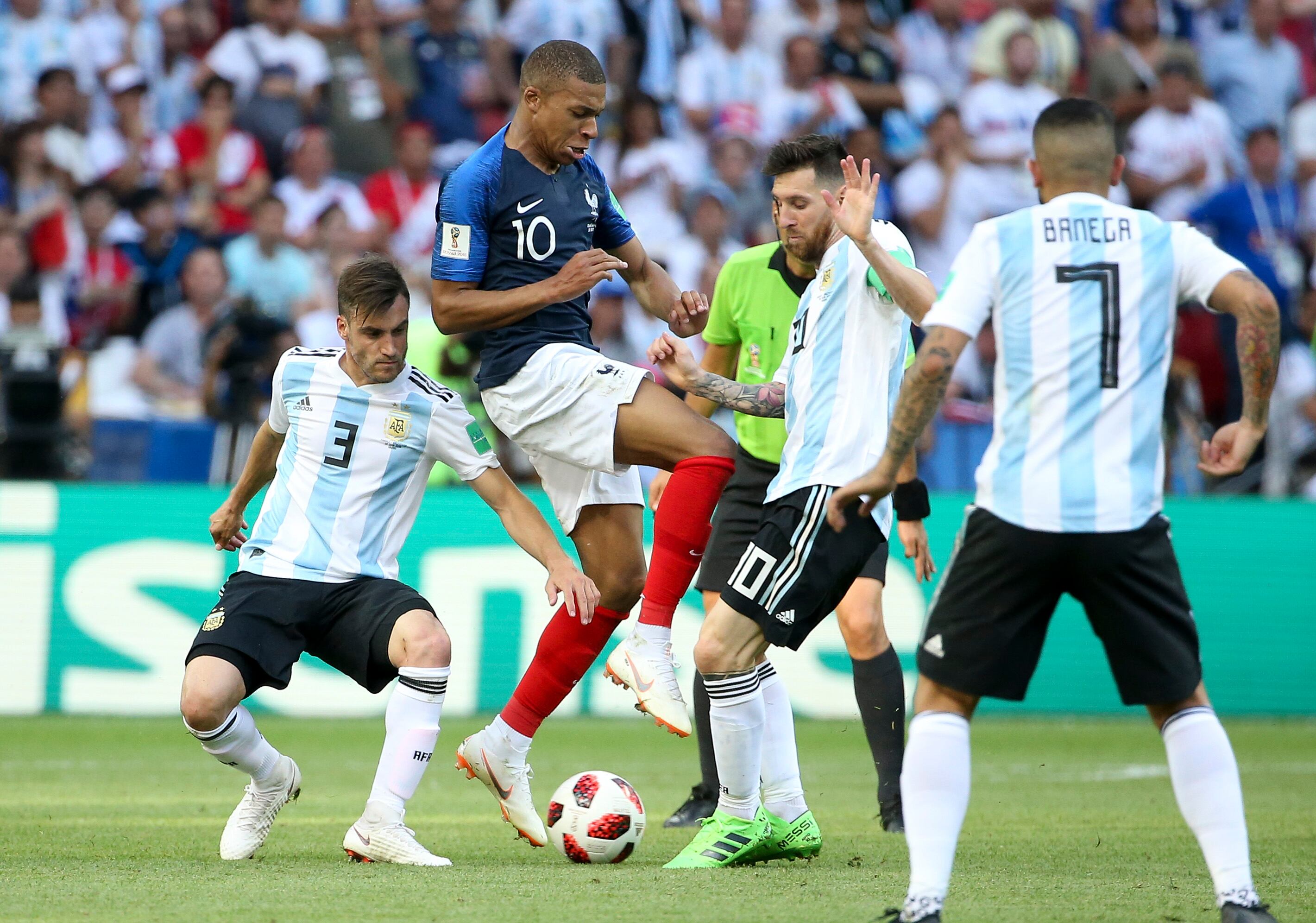 El último choque en Mundiales se dio en Rusia 2018, cuando Francia venció por 4-3.