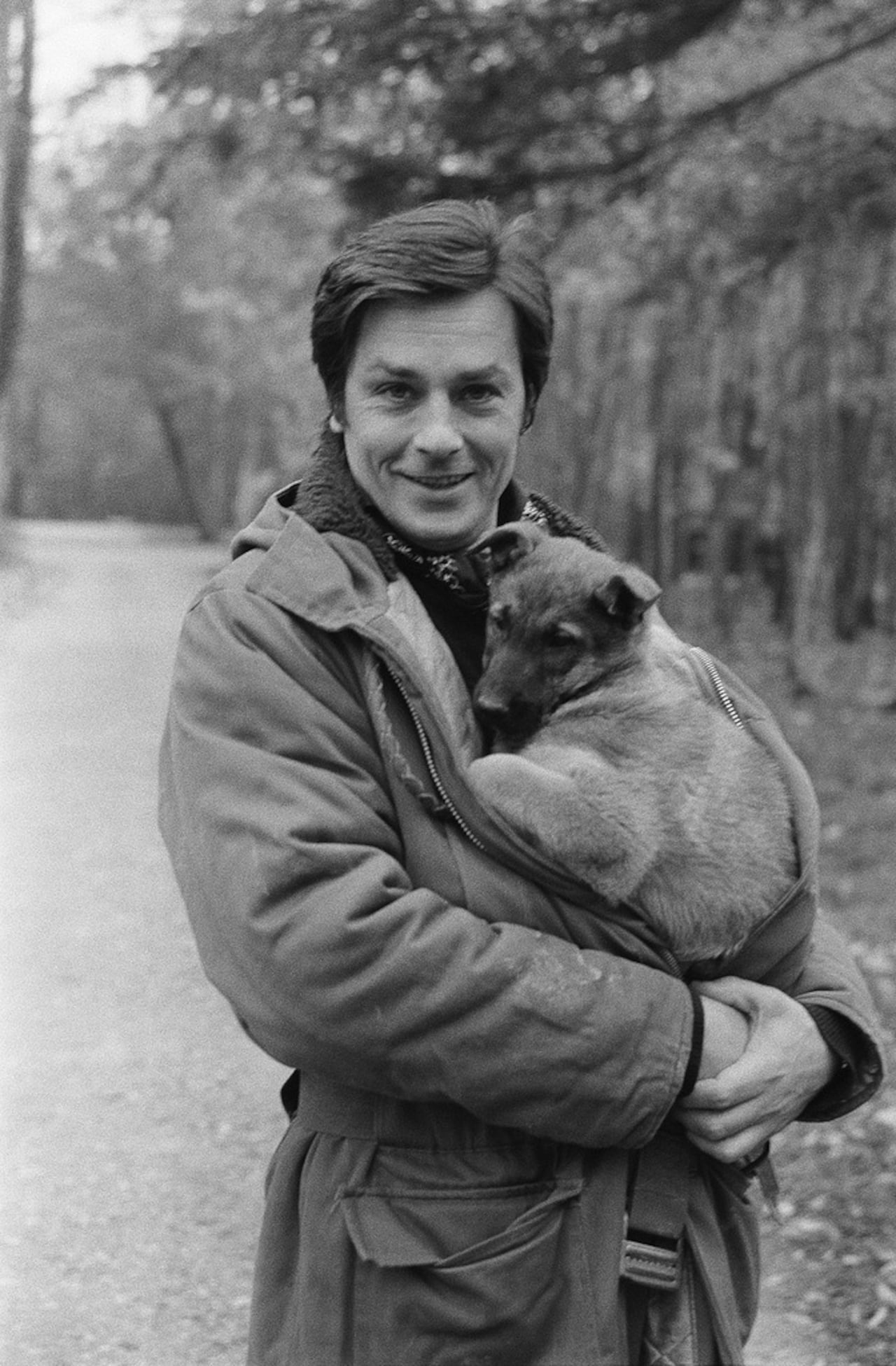 Delon was a lover of his dogs, whom he protected and cared for at his residence.