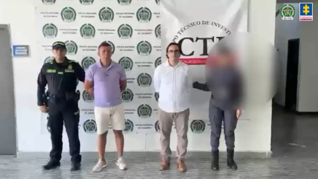 Samuel Ibarra Conde y Rodrigo José Solano Gómez, docentes capturados por abuso sexual de menores.