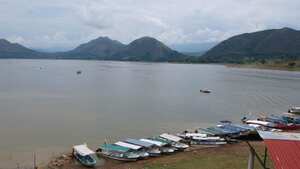 Represa de Prado, también conocida como Darío Echandía, en Tolima.