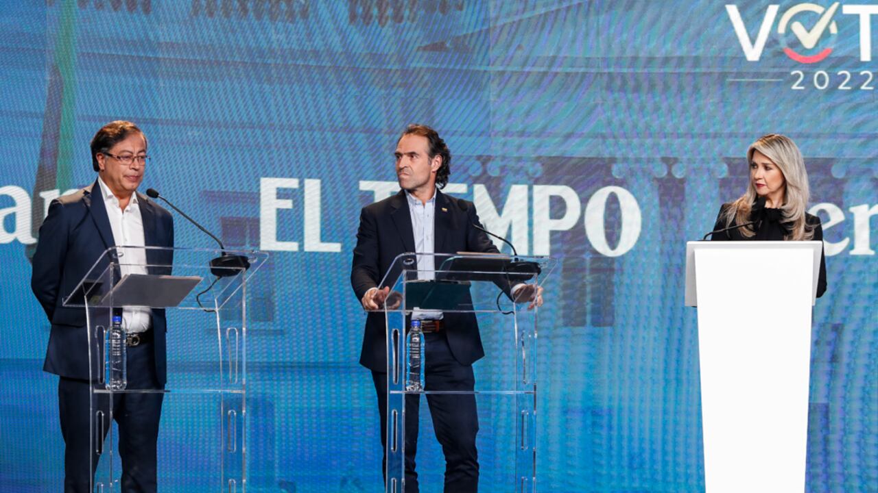 Gustavo Petro y Federico Gutiérrez Debate Definitivo