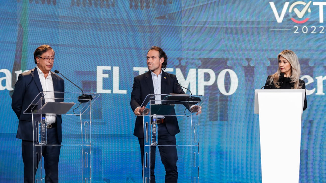 Gustavo Petro y Federico Gutiérrez Debate Definitivo