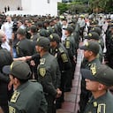 Cali: 500 nuevos efectivos de la policías llegan para Cali, con el fin de reforzar la seguridad en la Cop 16. EL País