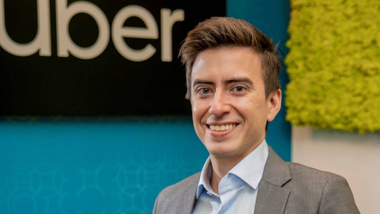 Andrés Echandi, nuevo director general para la Región Andina, Centroamérica y Caribe de Uber. Cortesía Uber.