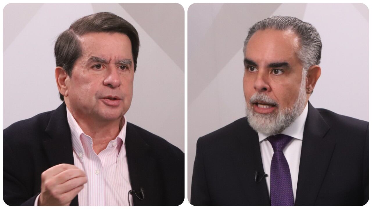 Juan Fernando Cristo y Armando Benedetti